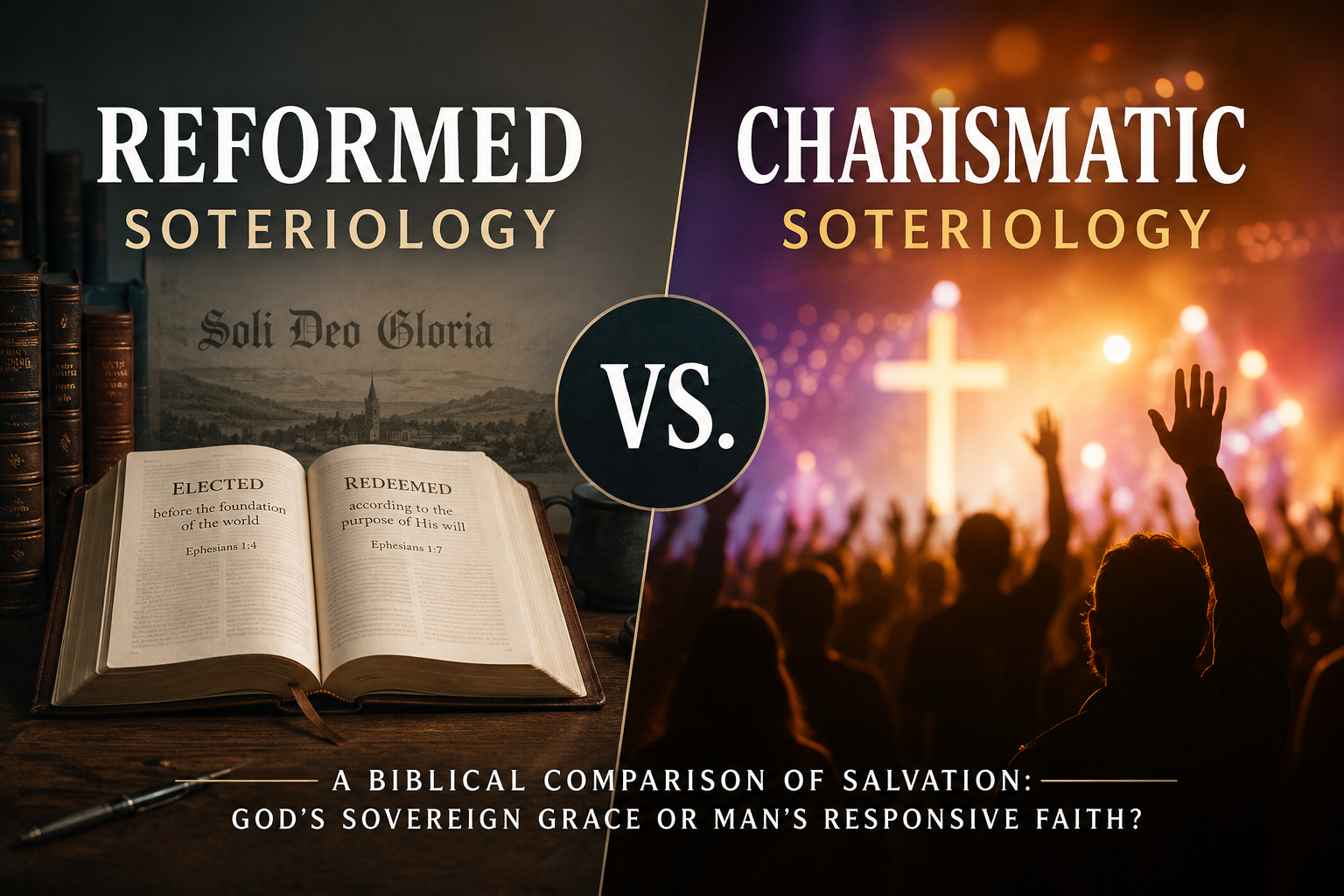 Reformed Soteriology vs Charismatic Soteriology